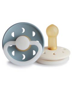 Sucette Frigg Moon Night Latex - 2pcs - 6-18m