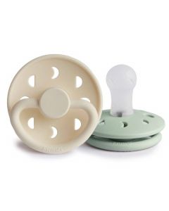 Sucette Frigg Moon Silicone - 2pcs - 0-6m