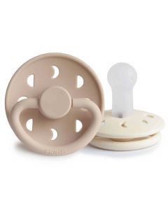 Sucette Frigg Moon Silicone - 2pcs - 6-18m