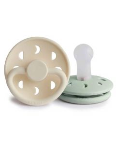 Sucette Frigg Moon Silicone - 2pcs - 6-18m