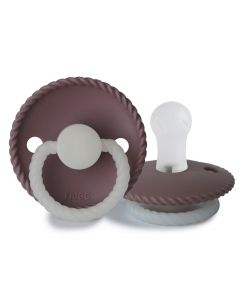 Sucette Frigg Rope Night Silicone - 0-6m