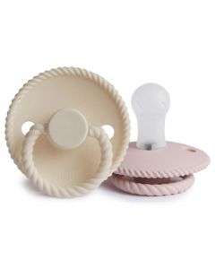 Sucette Frigg Rope Silicone - 2pcs - 0-6m