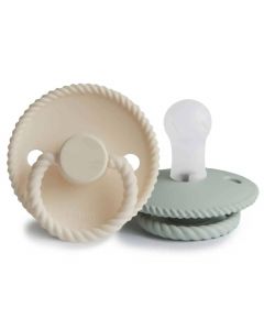 Sucette Frigg Rope Silicone - 2pcs - 0-6m