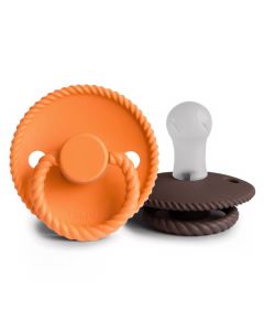 Sucette Frigg Rope Silicone - 2pcs - 0-6m