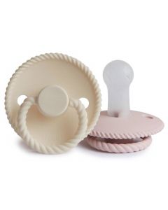 Sucette Frigg Rope Silicone - 2pcs - 6-18m