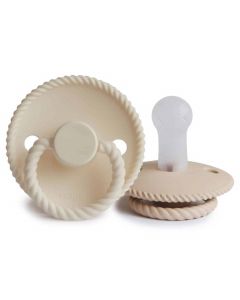 Sucette Frigg Rope Silicone - 2pcs - 6-18m