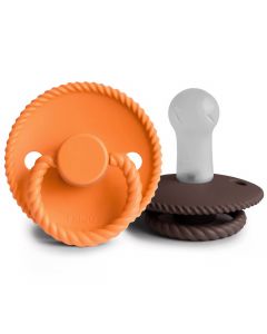 Sucette Frigg Rope Silicone - 2pcs - 6-18m