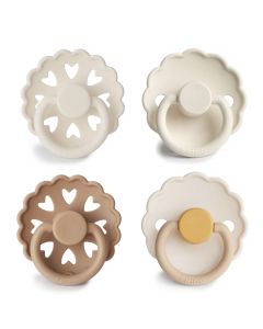 Sucette Frigg Silicone 4 pcs - 0-6m