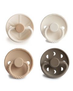 Sucette Frigg Silicone 4 pcs - 6-18m