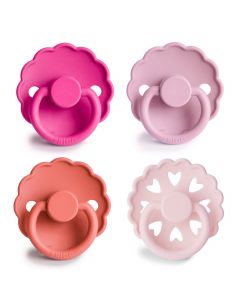 Sucette Frigg Silicone 4 pcs - 6-18m