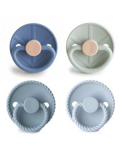 Sucette Frigg Silicone 4 pcs - 6-18m