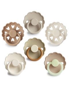 Sucette Frigg Silicone 6 pcs - 6-18m