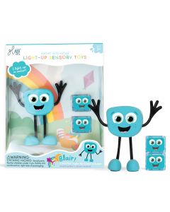 Personnage + 2 cubes lumineux