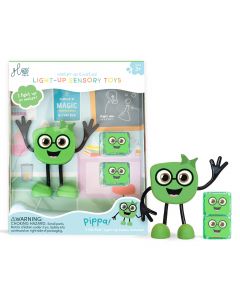 Personnage + 2 cubes lumineux