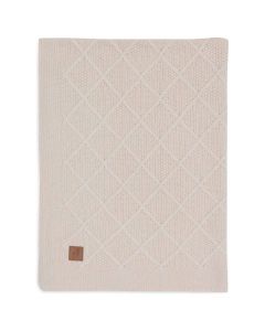 Couverture berceau 75 x 100 cm - Check Knit / Fleece