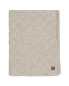 Couverture berceau 75x100cm Box Knit / Velvet