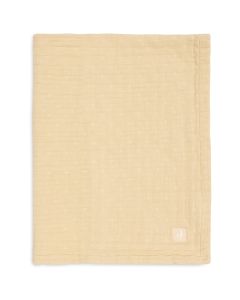 Couverture berceau gaze de coton 75 x 100 cm - Jacquard