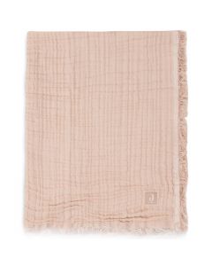 Couverture berceau Muslin Fringe 75 x 100 cm