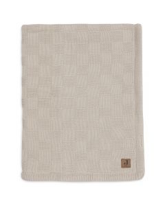Couverture lit bébé 100x150cm Box Knit / Velvet