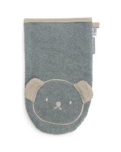 Gant de toilette éponge