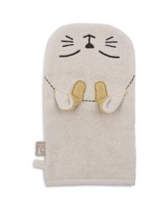 Gant de toilette éponge