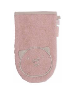 Gant de toilette éponge