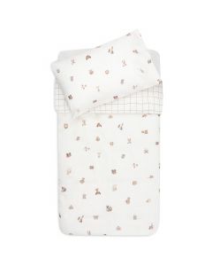 Housse de couette + taie d'oreiller 100x140 cm