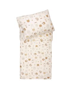 Housse de couette + taie d'oreiller 100x140 cm