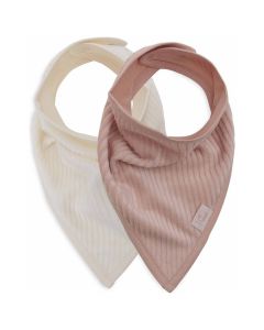 Lot de 2 bavoirs bandana
