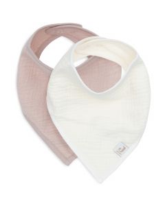 Lot de 2 bavoirs bandana