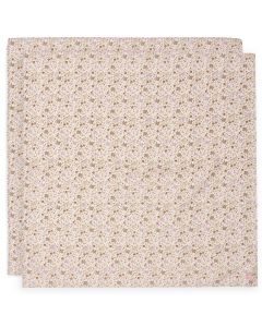 Lot de 2 langes coton large 115 x 115 cm