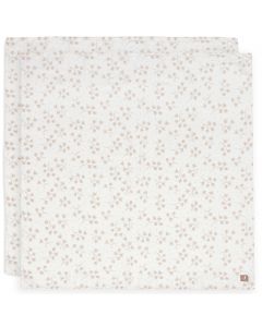 Lot de 2 langes coton large 115 x 115 cm