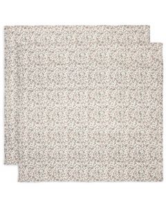 Lot de 2 langes coton large 115 x 115 cm