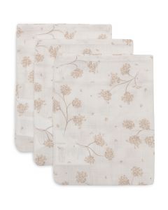 Lot de 3 gants de toilette coton