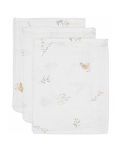 Lot de 3 gants de toilette coton