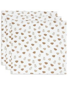 Lot de 3 langes coton small 70 x 70 cm