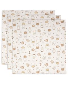 Lot de 3 langes coton small 70 x 70 cm