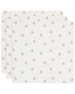 Lot de 3 langes coton small 70 x 70 cm