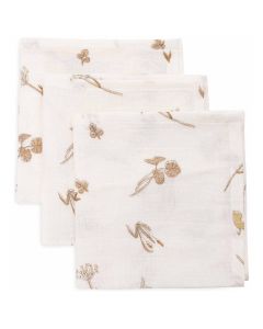 Lot de 3 serviettes coton 31 x 31 cm