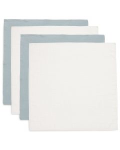 Lot de 4 langes coton small 70 x 70 cm