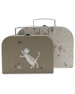 Valisettes à jouets (2 pièces)