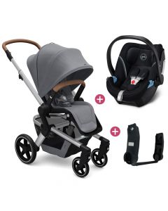 Siège Auto Cybex Groupe 0+ Aton 5 Soho Gris Gris Moyen