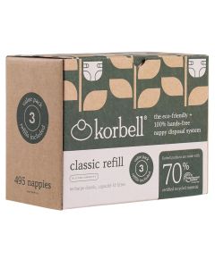 Lot de 3 recharges pour poubelle à couches Nappy Bin Classic 16 L