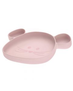 Assiette à compartiments en silicone