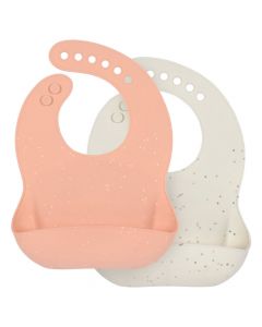 Bavoir en silicone 2 pcs