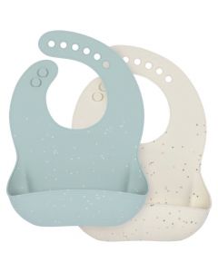 Bavoir en silicone 2 pcs