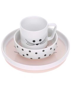 Coffret repas en porcelaine 3pcs