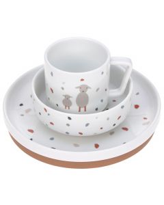 Coffret repas en porcelaine 3pcs