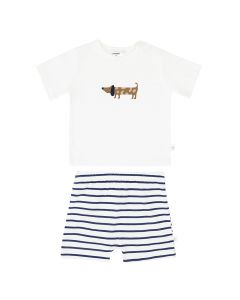 Ensemble pyjama à manches courtes - 12/24 mois