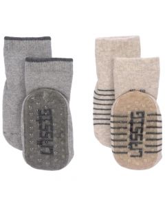 Lot de 2 paires de chaussettes antidérapante